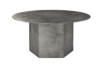 Bild von GUBI Epic Couchtisch Ø: 80 cm – Misty Grey Steel