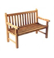 Bild von Kircodan Queens Park Bench 2 Pers. L: 121 cm – Teak