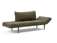 Bild von Innovation Living Zeal Styletto Daybed 72x178 – Dunkles Holz/Cordufine Pine Green