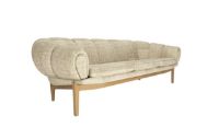 Bild von GUBI Croissant Sofa SH: 46 cm – Eiche/Zeder Smile