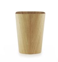 Bild von Normann Copenhagen Tales of Wood Papierkorb 34x35,5 cm - Lackierte Eiche