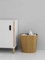 Bild von Normann Copenhagen Tales of Wood Papierkorb 34x35,5 cm - Lackierte Eiche