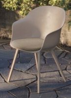 Bild von GUBI Beetle & Bat Outdoor-Sitzkissen – Heather Beige