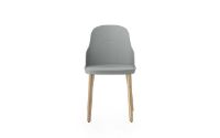 Bild von Normann Copenhagen Allez Stuhl Eiche Indoor SH: 45,5 cm – Grau