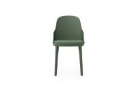 Bild von Normann Copenhagen Allez Stuhlpolsterung PP Indoor SH: 45,5 cm – Park Green / Main Line Flax