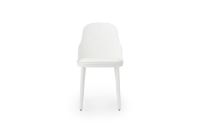 Bild von Normann Copenhagen Allez Stuhlpolsterung PP Indoor SH: 45,5 cm – Weiß / Ultra-Leder