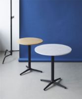 Bild von Normann Copenhagen Allez Tisch 4L 70x70 cm - Marmor / Weiß