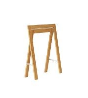 Bild von Form & Refine Austere Bock-Set, 2 Stück, H: 70,5 cm – geölte Eiche