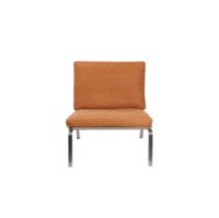 Bild von NORR11 Man Lounge Chair SH: 37 cm – Cognac