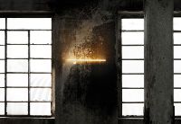 Bild von FLOS Coordinates Wall 1 L: 80 cm - Champagner eloxiert