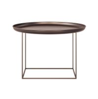 Bild von NORR11 Duke Couchtisch Mittel Ø: 70 cm – Bronze