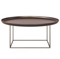 Bild von NORR11 Duke Couchtisch groß Ø: 90 cm – Bronze