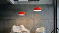 Bild von FLOS Smithfield Suspension Pro Pendelleuchte m. Push-Dimmer Ø: 60 cm – Rot