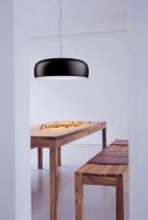 Bild von FLOS Smithfield Suspension Pro Pendelleuchte m. Push-Dimmer Ø: 60 cm – Mattschwarz