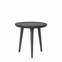 Bild von Mater Accent Beistelltisch Klein H: 42 cm - Schwarz lackierte Eiche