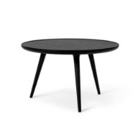 Bild von Mater Accent Beistelltisch X-Large Ø: 70 cm - Schwarz lackierte Eiche