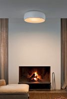 Bild von FLOS Smithfield Pro Deckenleuchte m. Dush Dimmer Ø: 60 cm – Mattschwarz