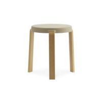 Bild von Normann Copenhagen Tap Hocker H: 43 cm – Eiche/Sand