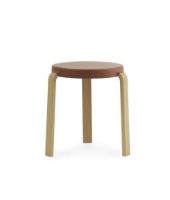 Bild von Normann Copenhagen Tap Hocker H: 43 cm – Eiche/Karamell