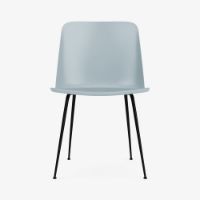 Bild von &Tradition HW6 Rely Chair SH: 46 cm – Hellblau/Schwarzes Gestell