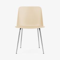 Bild von &Tradition HW6 Rely Chair SH: 46 cm – Beige Sand/Chrombasis