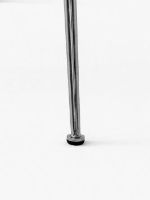 Bild von &Tradition HW6 Rely Chair SH: 46 cm – Hellblau/Chrombasis