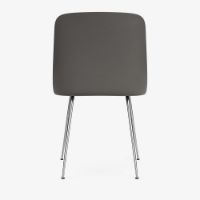 Bild von &Tradition HW6 Rely Chair SH: 46 cm – Steingrau/Chrombasis