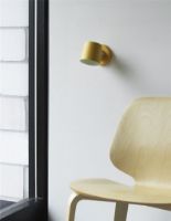 Bild von Normann Copenhagen Rise Hardwired Wandleuchte – Petrolgrün