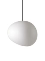 Bild von Foscarini Gregg Outdoor-Pendelleuchte groß H: 39 cm – Weiß