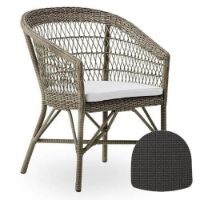 Bild von Sika-Design Kissen für Emma Outdoor Gartenstuhl 45x45 cm - A675 Michelangelo Taupe