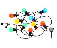 Bild von Sirius Lucas Solar Start Set Lichterkette 10 LED-Leuchtmittel – Multi/Schwarz