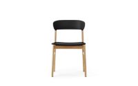 Bild von Normann Copenhagen Herit Stuhl SH: 45 cm – Gestell Eiche/Schwarz