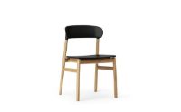 Bild von Normann Copenhagen Herit Stuhl SH: 45 cm – Gestell Eiche/Schwarz