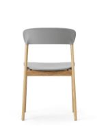 Bild von Normann Copenhagen Herit Stuhl SH: 45 cm – Gestell Eiche / Grau