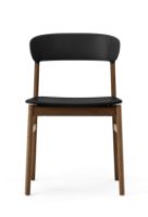 Bild von Normann Copenhagen Herit Stuhl SH: 45 cm – Räuchereiche / Schwarz
