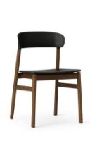 Bild von Normann Copenhagen Herit Stuhl SH: 45 cm – Räuchereiche / Schwarz
