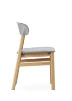 Bild von Normann Copenhagen Herit Stuhlpolsterung SH: 45 cm – Eiche / Synergy Grey