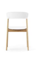 Bild von Normann Copenhagen Herit Stuhl SH: 45 cm – Gestell Eiche / Weiß