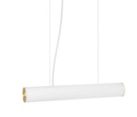 Bild von Ferm Living Vuelta Pendelleuchte H: 60 cm – Weiß/Messing