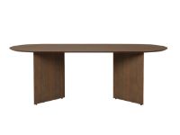 Bild von Ferm Living Mingle Tischplatte oval B: 220 cm – Walnuss