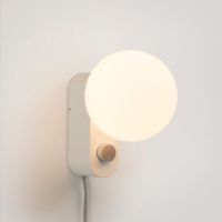 Bild von Tala Alumina Tisch-/Wandleuchte mit Sphere IV Glühbirne EU H: 24 cm – Kreide OUTLET