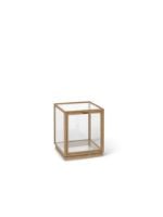 Bild von Ferm Living Miru Glass Montre 40x40 cm - Natürliche Eiche