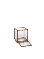 Bild von Ferm Living Miru Glass Montre 40x40 cm - Dunkel gebeizte Eiche