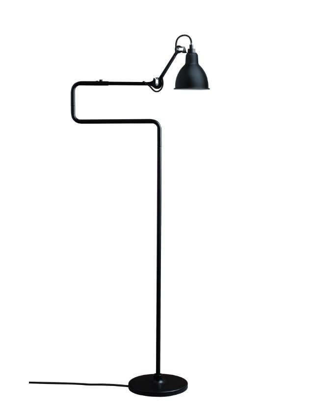 Bild von DCW Editions Lampe Gras N411 Stehleuchte Rund H: 121cm - Schwarz/Schwarz