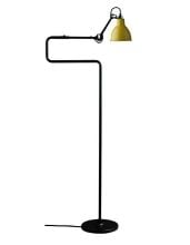 Bild von DCW Editions Lampe Gras N411 Stehleuchte Rund H: 121cm - Schwarz/Gelb