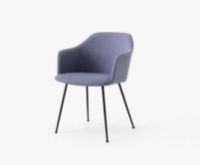 Bild von &Tradition HW35 Rely Chair SH: 45,5 cm – Re-Wool 658 / Gestell Schwarz