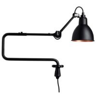 Bild von DCW Editions Lampe Gras N303 Wandleuchte Rund L: 92cm - Schwarz/Schwarz/Kupfer