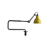 Bild von DCW Editions Lampe Gras N303 Wandleuchte Rund L: 92cm - Schwarz/Gelb