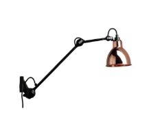 Bild von DCW Editions Lampe Gras N222 Wandleuchte Rund H: 40cm - Schwarz/Kupfer