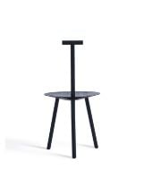 Bild von Please Wait To Be Seated Spade Chair SH: 45 cm – Marineblau